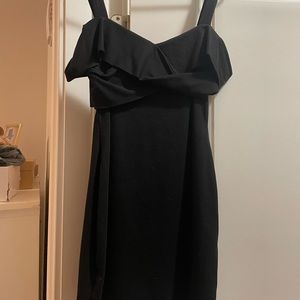 Black minidress